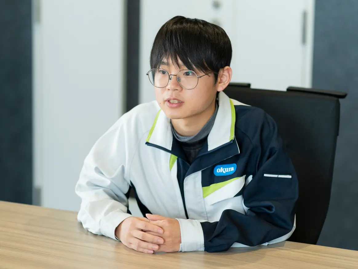 ロボット開発部で働く社員T.Tの写真