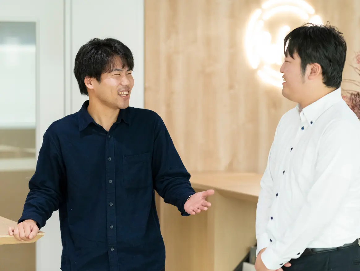 設計部で働く社員M.Kの写真