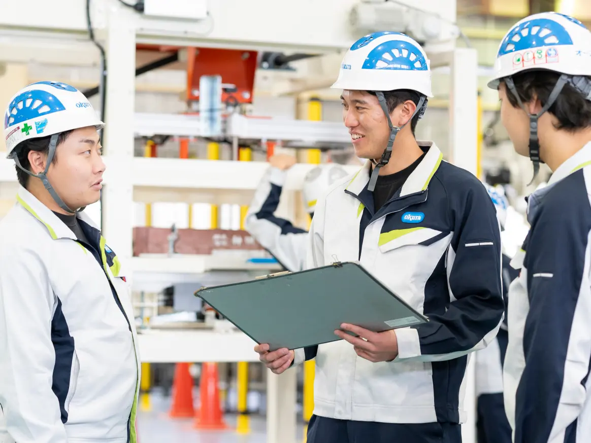 生産管理部で働く社員K.Sの写真
