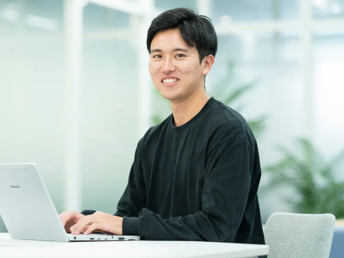 生産管理部で働く社員K.Sの写真