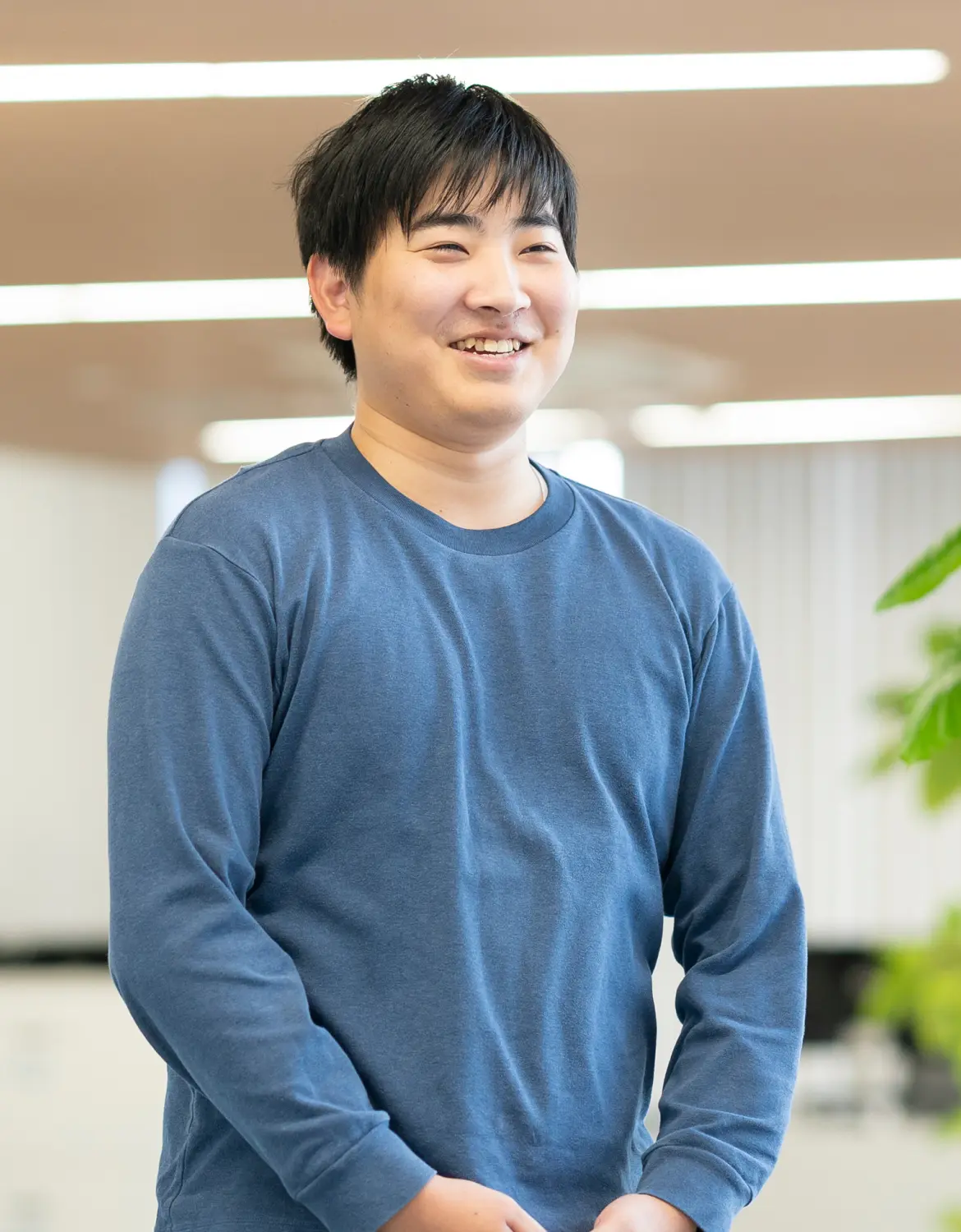 生産管理部で働く社員F.Mの写真