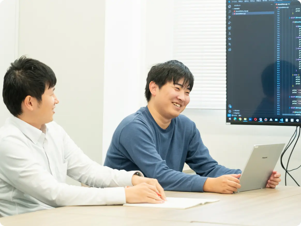 生産管理部で働く社員F.Mの写真