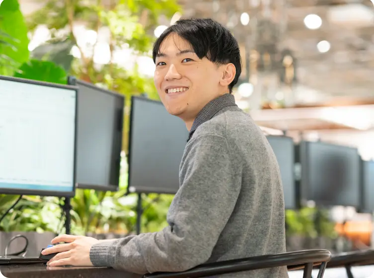 東日本EG部で働く社員U.Rの写真