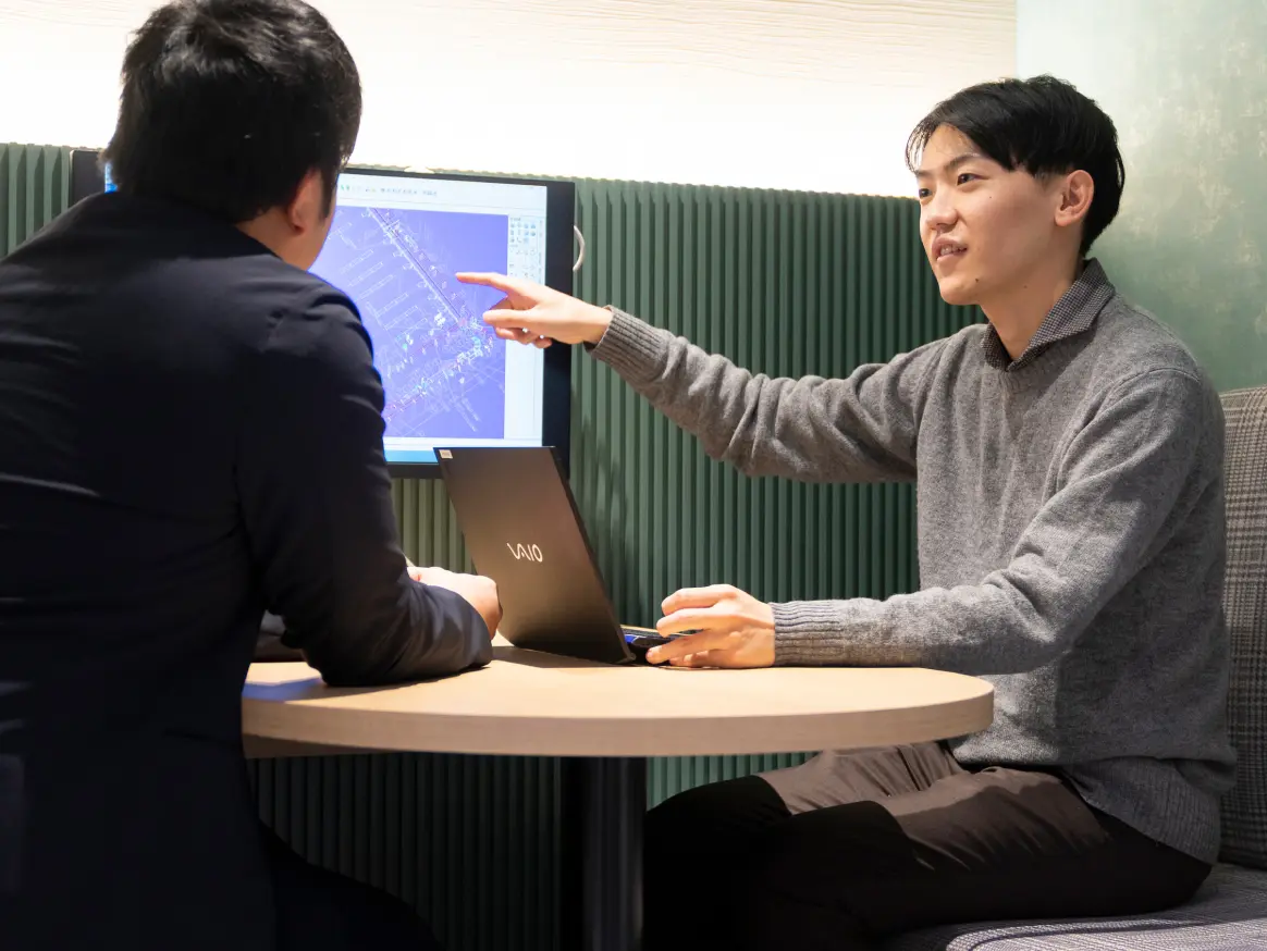 東日本EG部で働く社員U.Rの写真