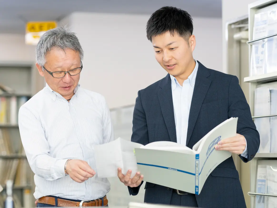 四国営業所で働く社員I.Kの写真