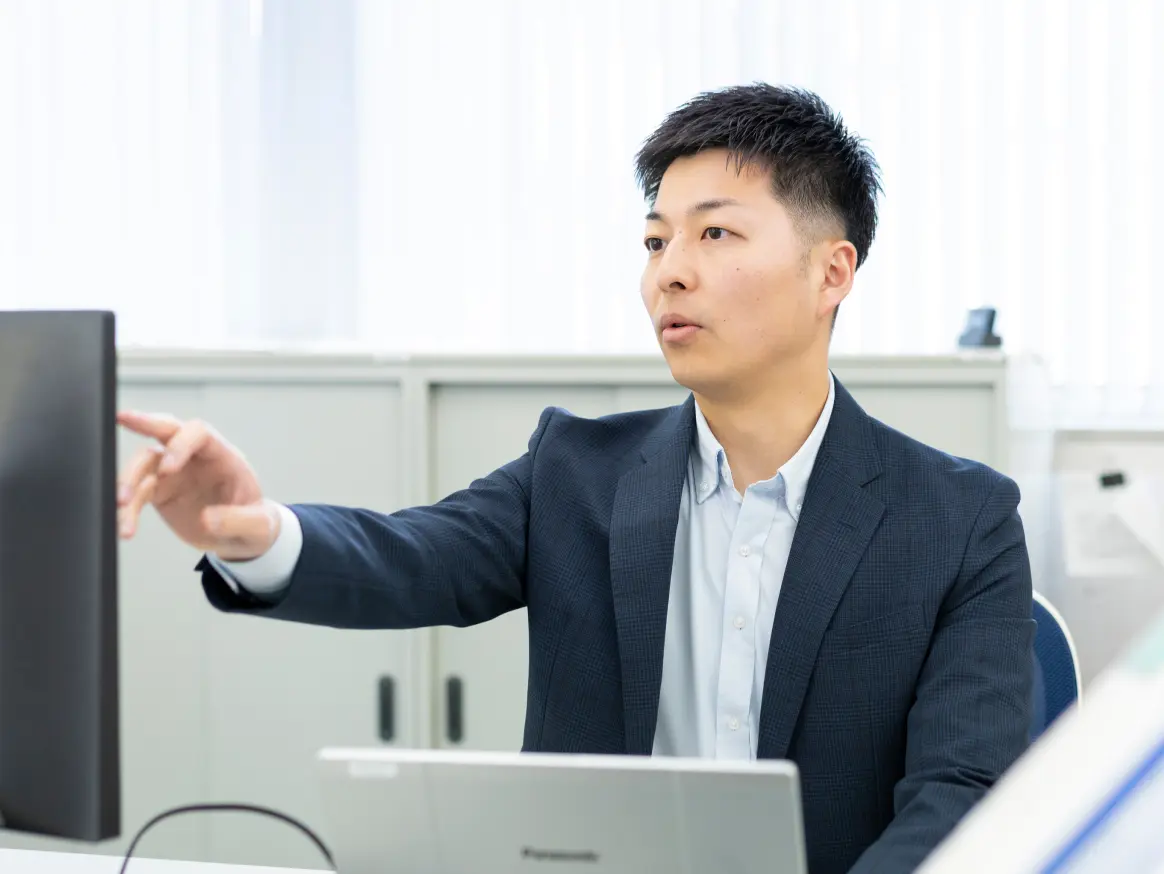 四国営業所で働く社員I.Kの写真