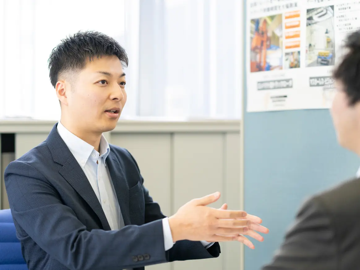 四国営業所で働く社員I.Kの写真